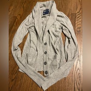 American Eagle Gray Cardigan